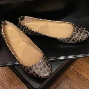 J. Crew Leopard Flats